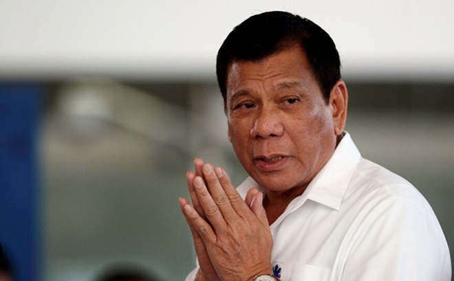 Tổng thống Philippines Rodrigo Duterte. Ảnh: Sputnik