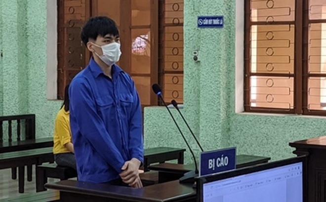 Bị cáo Triệu Văn Mạnh tại phiên toà.