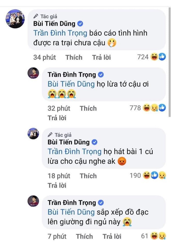Nhật ký cách ly đội tuyển Việt Nam: Văn Đức tâm trạng vì nhớ vợ con, Thành Chung nhận lời nhắn cực ngọt từ bạn gái - Ảnh 7.