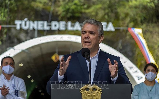 Tổng thống Colombia Ivan Duque. Ảnh: AFP/TTXVN