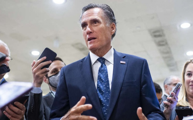 Thượng nghị sĩ đảng Cộng hòa bang Utah Mitt Romney. Ảnh: Getty