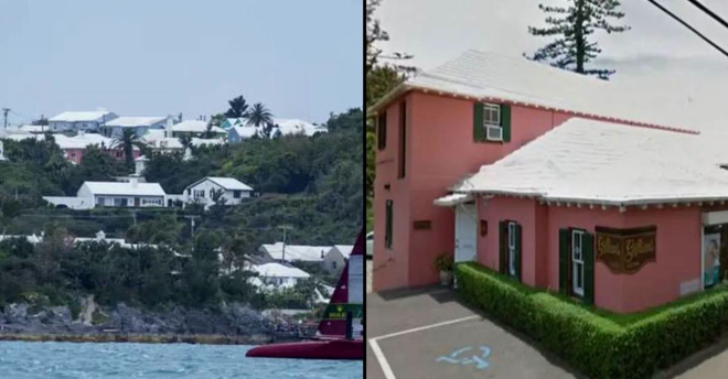 Bí ẩn những mái nhà màu trắng toát trên đảo quỷ Bermuda - Ảnh 1.
