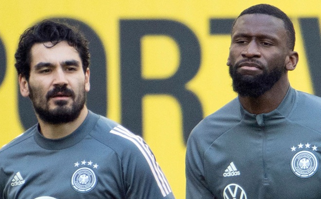 Gundogan và Rudiger có thể lỡ đại chiến Anh - Đức