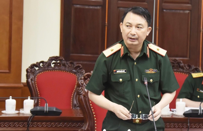 Đồng chí Đinh Tiến Dũng giữ chức Bí thư Đảng ủy Bộ Tư lệnh Thủ đô Hà Nội - Ảnh 1.
