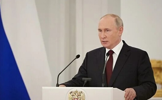 Tổng thống Nga Putin. Ảnh: RIA.