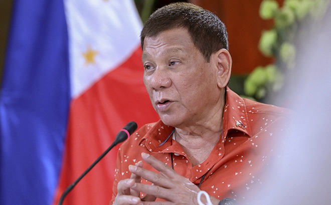 Tổng thống Philippines Rodrigo Duterte. Ảnh: AP