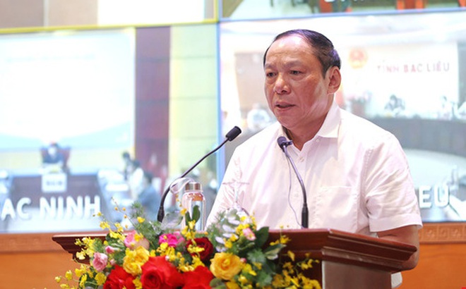 Bộ trưởng Bộ VHTTDL Nguyễn Văn Hùng. Ảnh: Minh Khánh