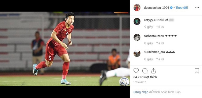 Vì thù cũ, Đoàn Văn Hậu bị cổ động viên Indonesia tấn công quyết liệt tài khoản Instagram! - Ảnh 4.
