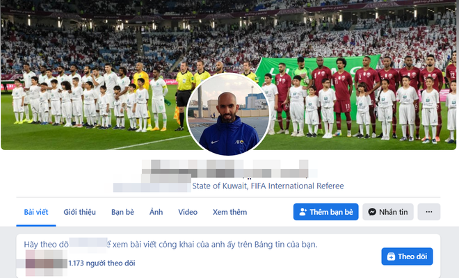 Chưa đá, CĐV Việt Nam đã tràn vào facebook trọng tài bắt chính trận tối nay gây áp lực - Ảnh 2.