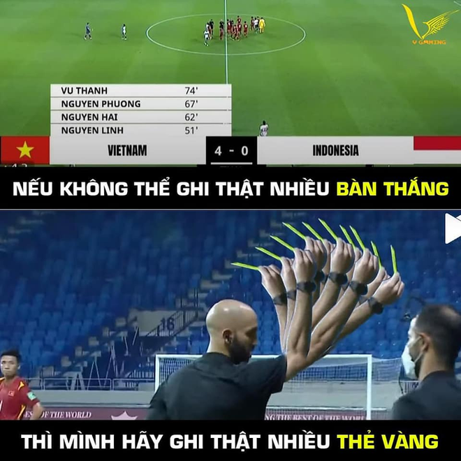 Fan Việt Nam chế loạt ảnh hài hước sau trận thắng Indonesia - Ảnh 13.