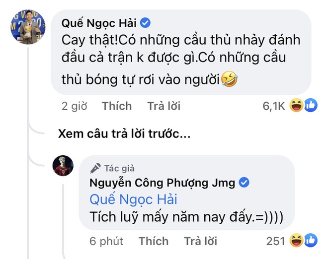 Công Phượng bất ngờ vì những lần ăn mừng ké quá nhanh của Quế Ngọc Hải - Ảnh 4.