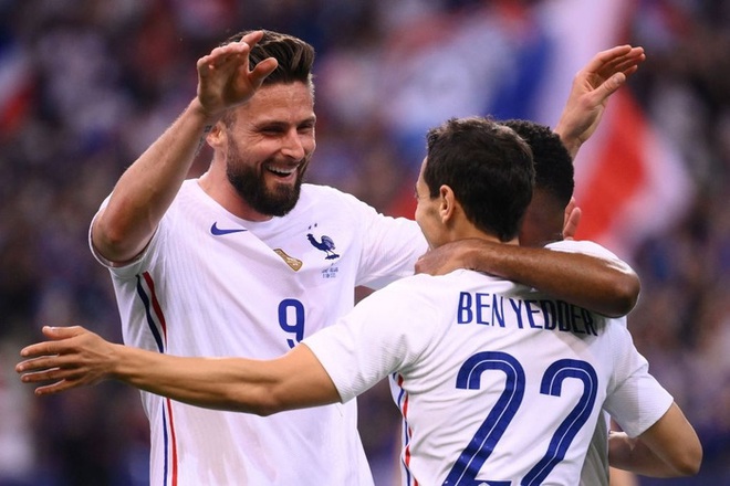 Giroud lập cú đúp trong ngày Benzema dính chấn thương, Pháp thắng trận giao hữu cuối trước Euro - Ảnh 14.