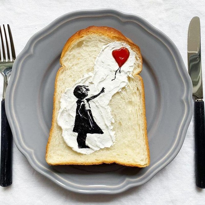 Xuýt xoa những lát bánh mì sandwich đẹp như tranh của cô gái Nhật Bản - Ảnh 4.
