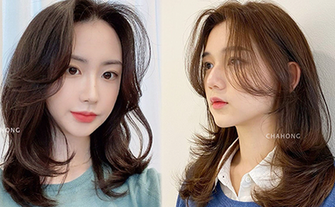 Cách tạo tóc tỉa layer cho mặt tròn chuẩn gái Hàn