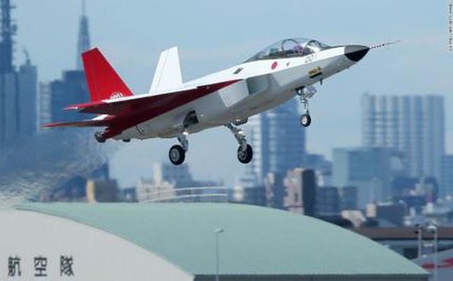 Máy bay chiến đấu tàng hình thế hệ 6 F-3 của Nhật Bản bay thử. Nguồn: Sina.