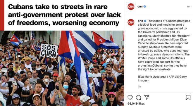 Cuba cảnh báo đảo chính mềm, truyền thông phương Tây cố tình dùng sai ảnh biểu tình - Ảnh 3.