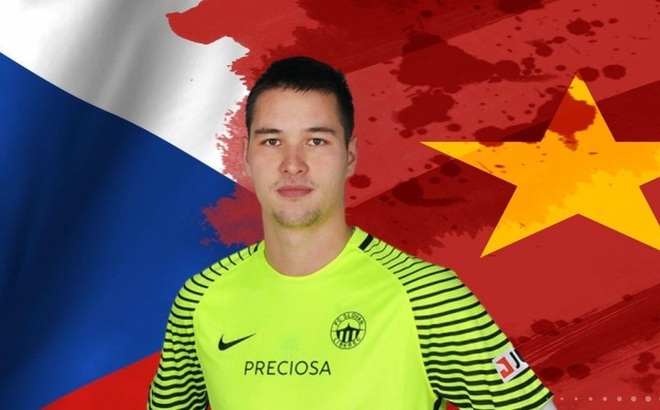 Filip Nguyễn là thủ môn xuất sắc của bóng đá CH Séc.