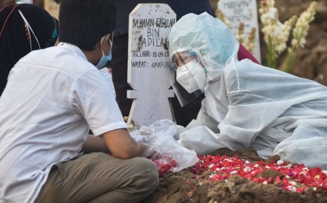 Hơn 72.000 người Indonesia đã tử vong do Covid-19 (Nguồn : GettyImage)