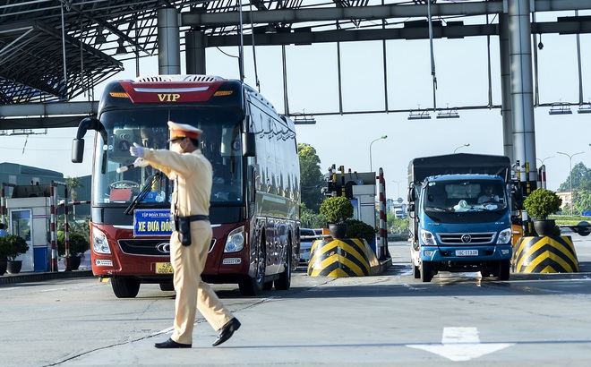 Hôm nay bắt đầu dừng thu phí dự án BOT ở 19 tỉnh, thành phía Nam đang giãn cách xã hội