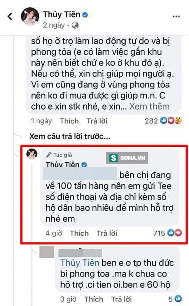 Thủy Tiên nói gì sau khi bị mắng là Lý Thông cướp công Hà Tĩnh? - Ảnh 3. Thủy Tiên nói gì sau khi bị mắng là Lý Thông cướp công Hà Tĩnh? - Ảnh 3.