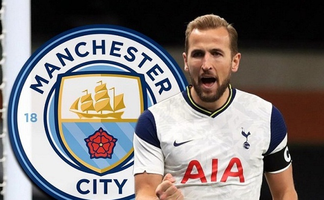 Tottenham đã sẵn sàng để Kane cập bến Man City trong hè này