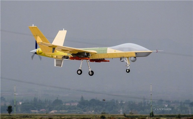 UAV Dực Long của Trung Quốc. Nguồn: Sina.