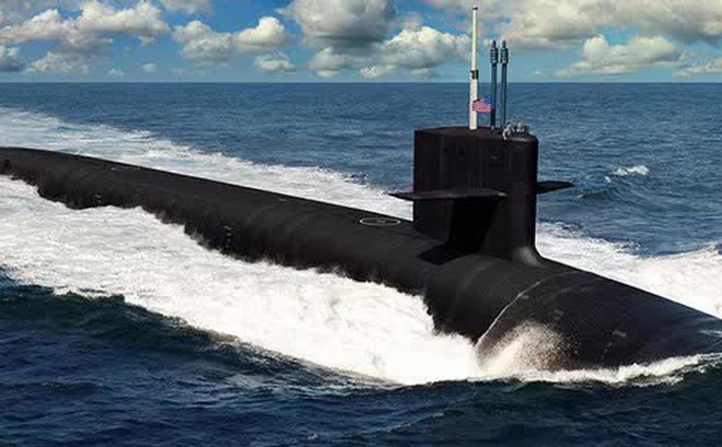 Tàu ngầm lớp USS Columbia. Ảnh: Wikipedia