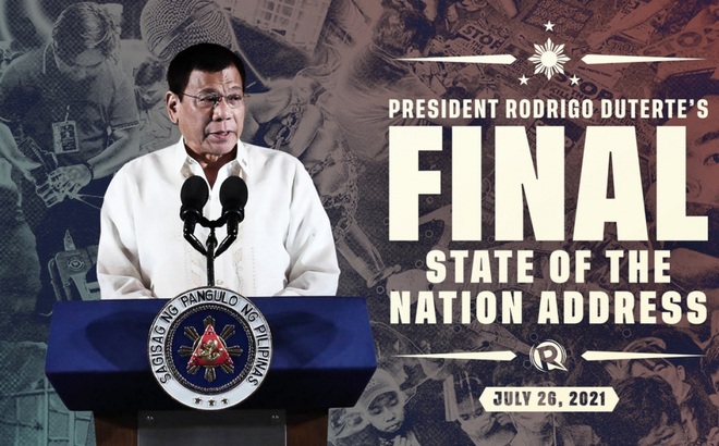 Tổng thống Duterte. Ảnh: Rappler.