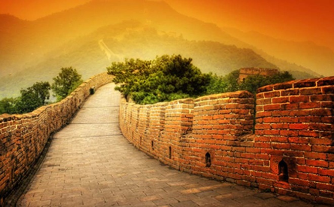 Vạn lý trường thành của Trung Quốc rất nổi tiếng. Ảnh Ancient-origins.
