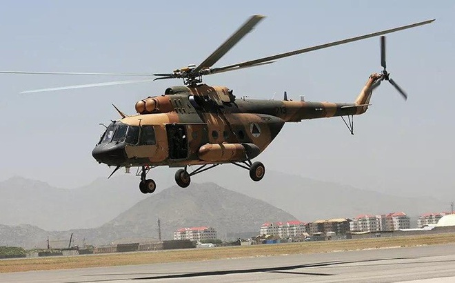Trực thăng Mi-17 của quân đội Afghanistan. Ảnh: Quân đội Mỹ