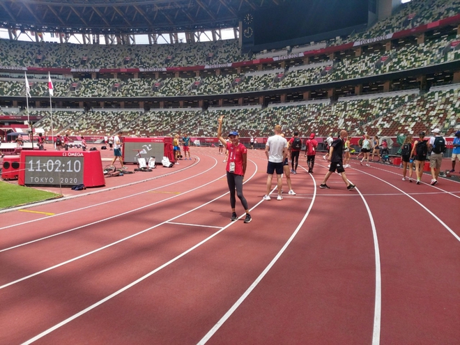 Quách Thị Lan làm quen sân thi đấu, sẵn sàng cho thử thách ở Olympic Tokyo - Ảnh 6.