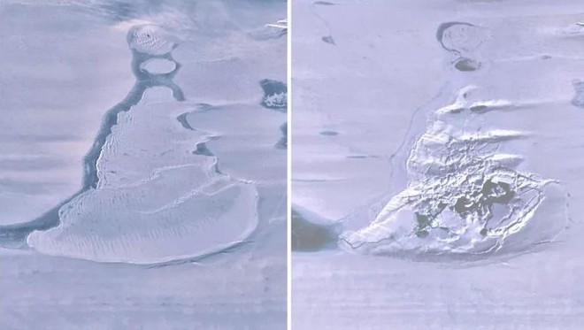 Chiếc hồ khổng lồ ở Nam Cực biến mất sau 3 ngày - Ảnh 1.