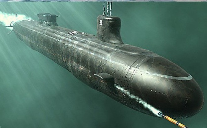 Tàu ngầm lớp Seawolf là một trong những tàu ngầm mạnh nhất thế giới. Nguồn: Sina.