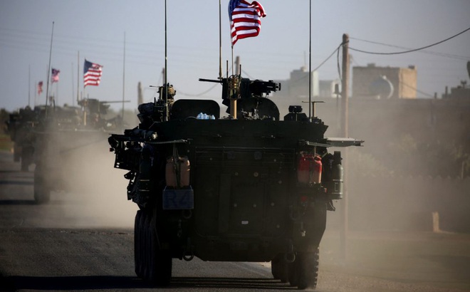 Mỹ đang ồ ạt chuyển quân đến Syria.