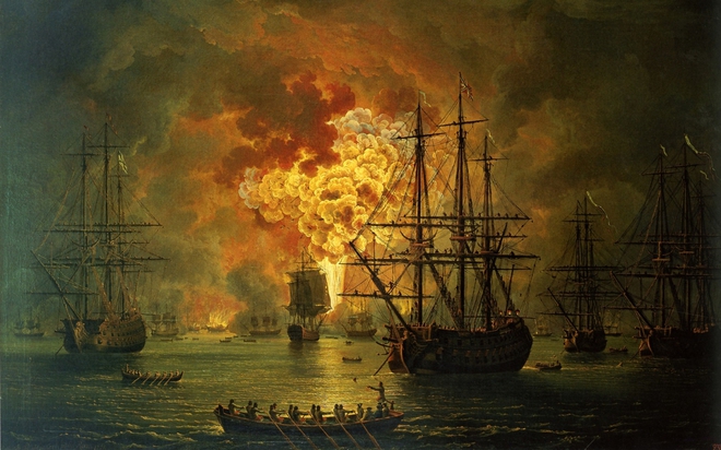 Trận thắng lớn nhất trong lịch sử hải quân Nga – đánh bại Thổ Nhĩ Kỳ ở Chesme - Ảnh 1.