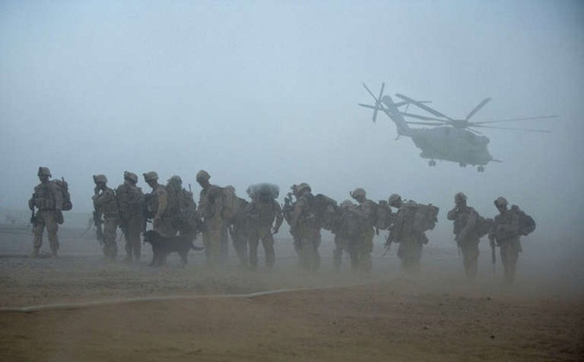 Binh sĩ Mỹ tại Afghanistan năm 2009. Ảnh: AFP