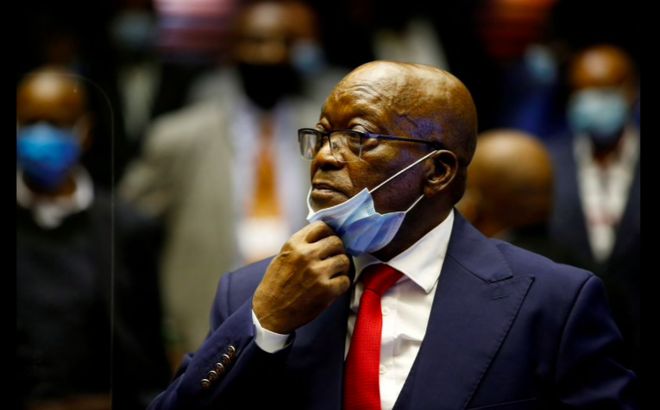 Cựu tổng thống Nam Phi Jacob Zuma. (Ảnh: Reuters)