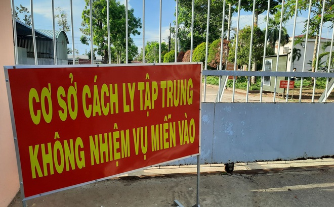 Bên trong khu cách ly tập trung tại Trung đoàn Bộ binh 896 nơi xảy ra vụ chống người thi hành công vụ