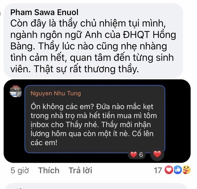 Lời đề nghị đặc biệt của thầy giáo giữa mùa dịch khiến tất cả sinh viên cay xè mắt - Ảnh 6.