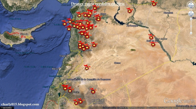 Máy bay Nga bị rơi ở Syria và tấm bản đồ gây sốc - Ảnh 3.