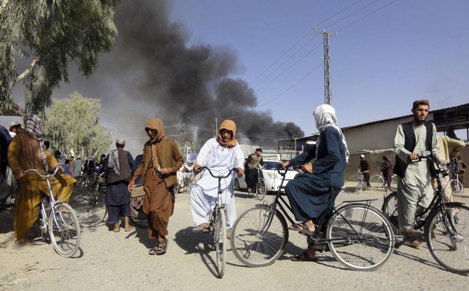 Taliban tuyên bố kiểm soát Kandahar - thành phố lớn thứ hai của Afghanistan. Ảnh: AP