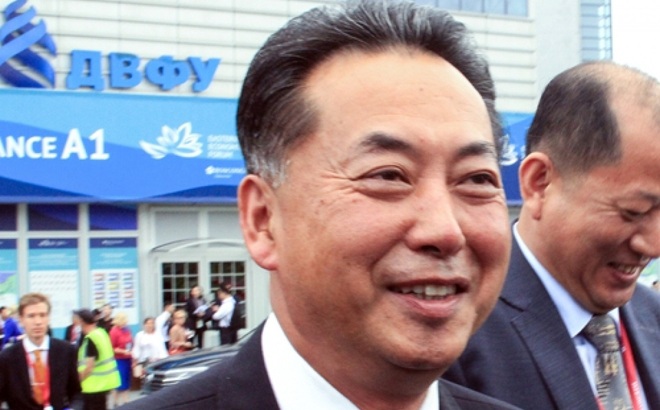 Ông Ri Ryong-nam, Đại sứ Triều Tiên tại Trung Quốc. Ảnh: CFP.