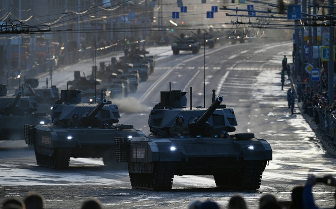 Xe tăng T-14 Armata của Nga là loại tăng mạnh nhất thế giới.