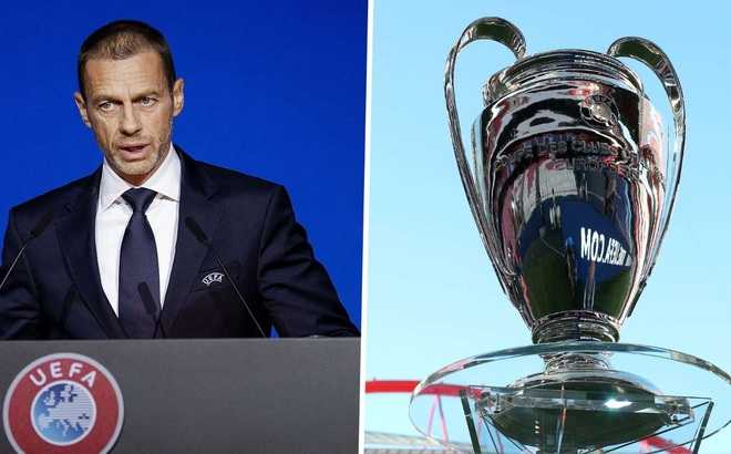 UEFA đưa ra thể thức mới của Champions League nhằm đối phó với Super League. (Ảnh: Sportbible)