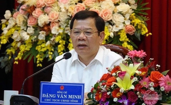 Ông Đặng Văn Minh, Chủ tịch UBND tỉnh Quảng Ngãi.