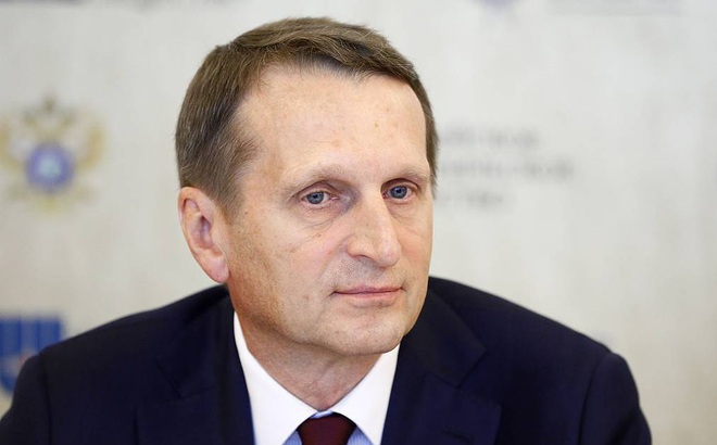 Sergey Naryshkin - Giám đốc Cơ quan Tình báo Đối ngoại Liên bang Nga (SRV). Ảnh: TASS