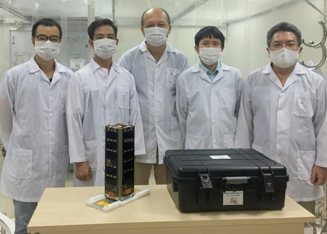 Việt Nam bàn giao vệ tinh siêu nhỏ cỡ nano cho Nhật, chuẩn bị phóng lên quỹ đạo - Ảnh 3.