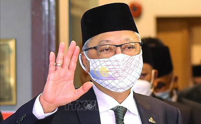 Ông Ismail Sabri Yaakob, lúc là Phó Thủ tướng Malaysia, tại trụ sở đảng Tổ chức Dân tộc Malaysia thống nhất (UMNO) ở Kuala Lumpur, ngày 19/8/2021. Ảnh: AFP/TTXVN