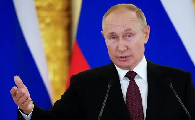 Tổng thống Vladimir Putin chỉ trích một số nước phương Tây muốn sơ tán người tị nạn từ Afghanistan đến các quốc gia Trung Á. Ảnh: Reuters