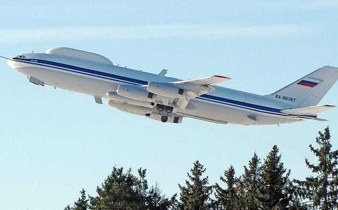 Máy bay Ilyushin Il-87 Aimak của Lực lượng Không quân Nga.